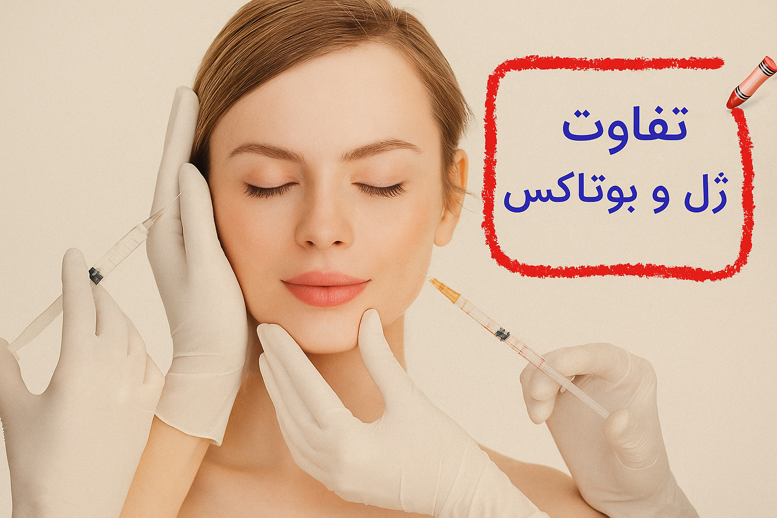 فرق بوتاکس و فیلر چیست و کدام مناسب شماست؟